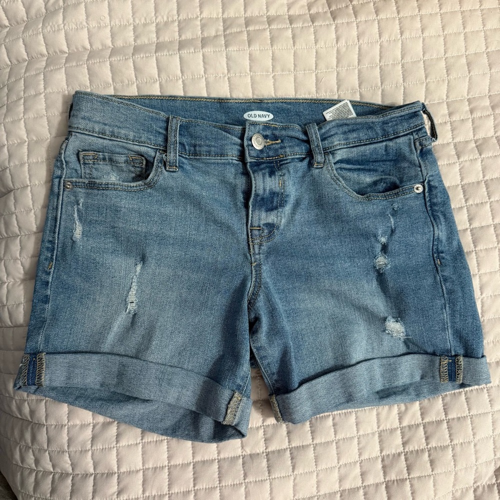 Old Navy Women's Blue Denim Shorts